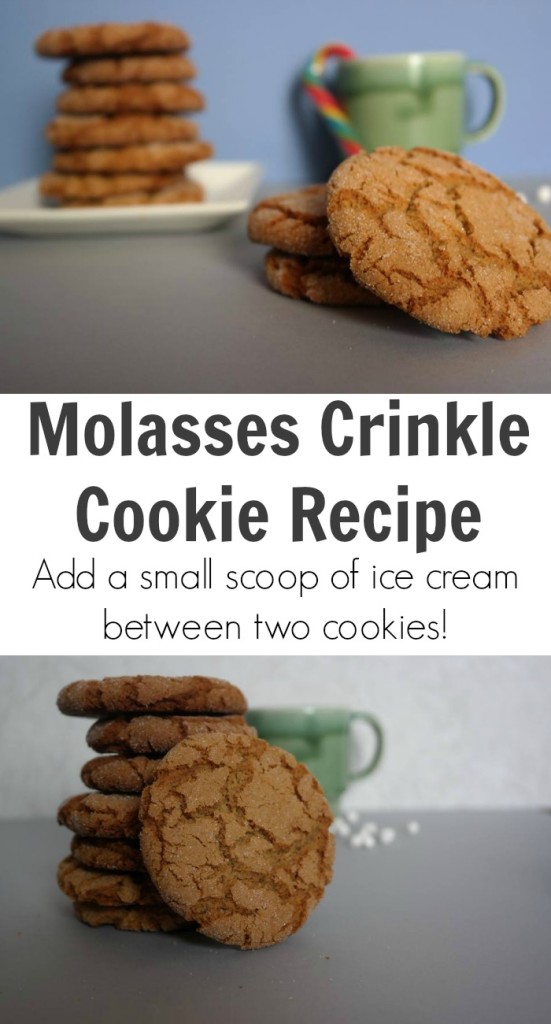 Molasses Crinkle Cookie Recipe is delicious and crispy